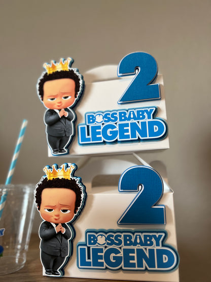 Boss Baby Favor boxes