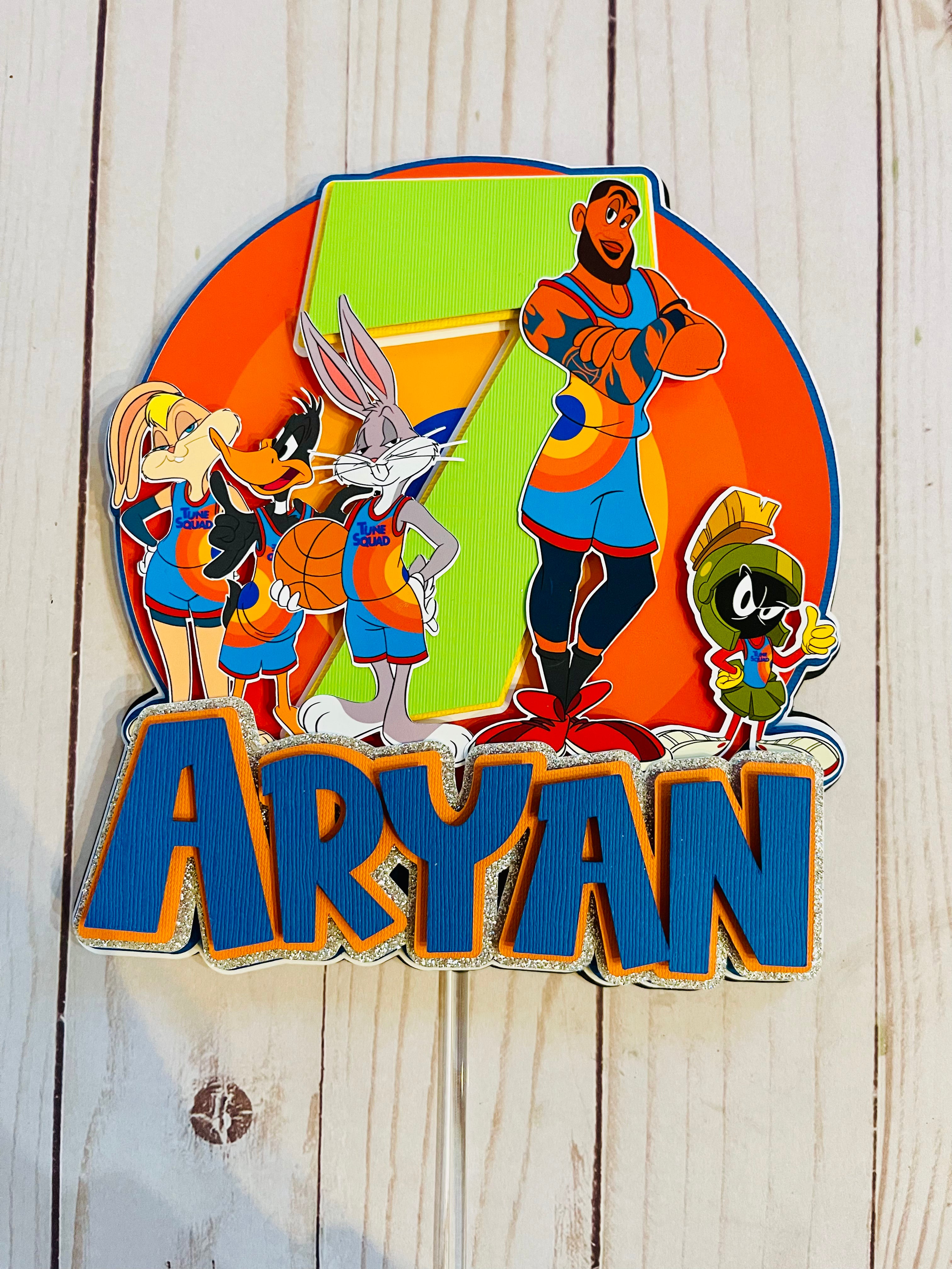 looney tunes cake topper