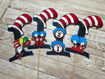 Dr Seuss centerpieces