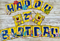 spongebob squarepants birthday banner