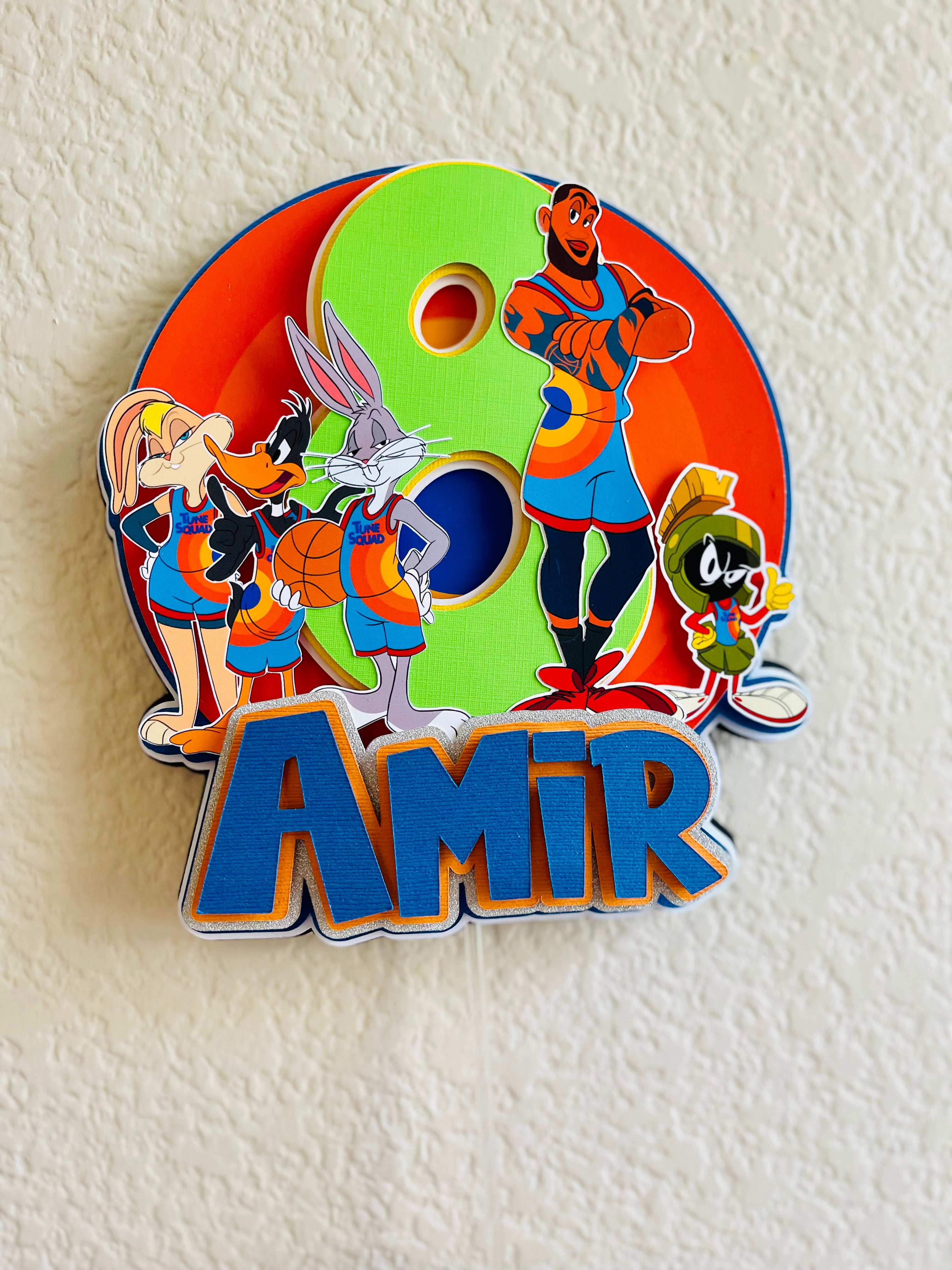 space jam Cake Topper