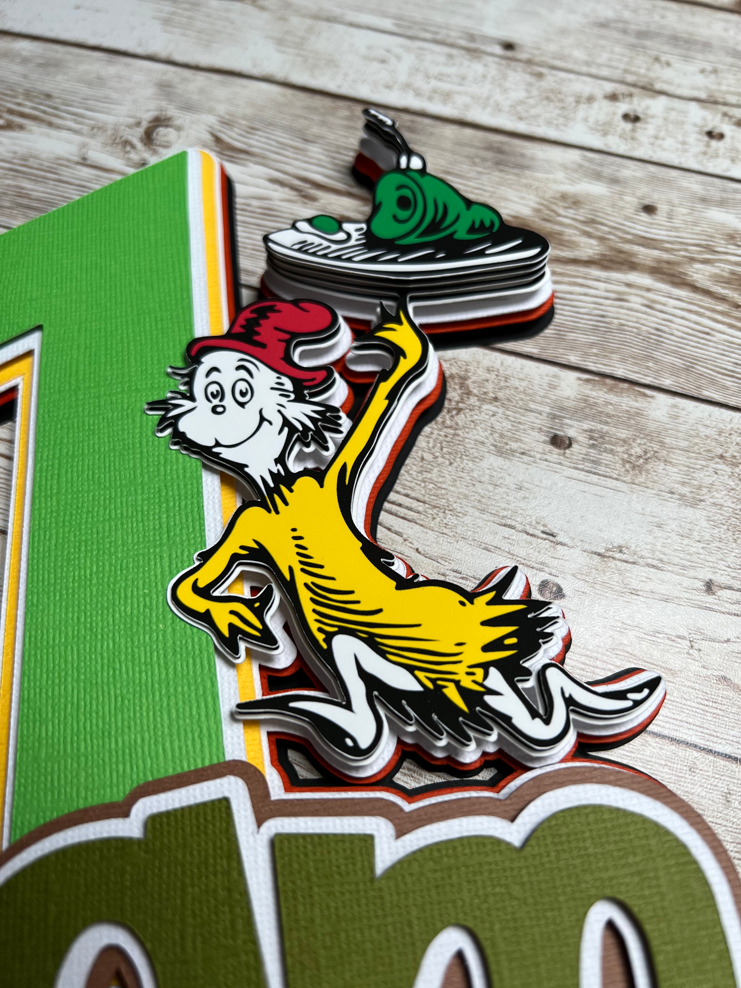 Sam I am Cake Topper