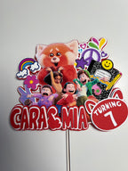 Turning Red Cake Topper