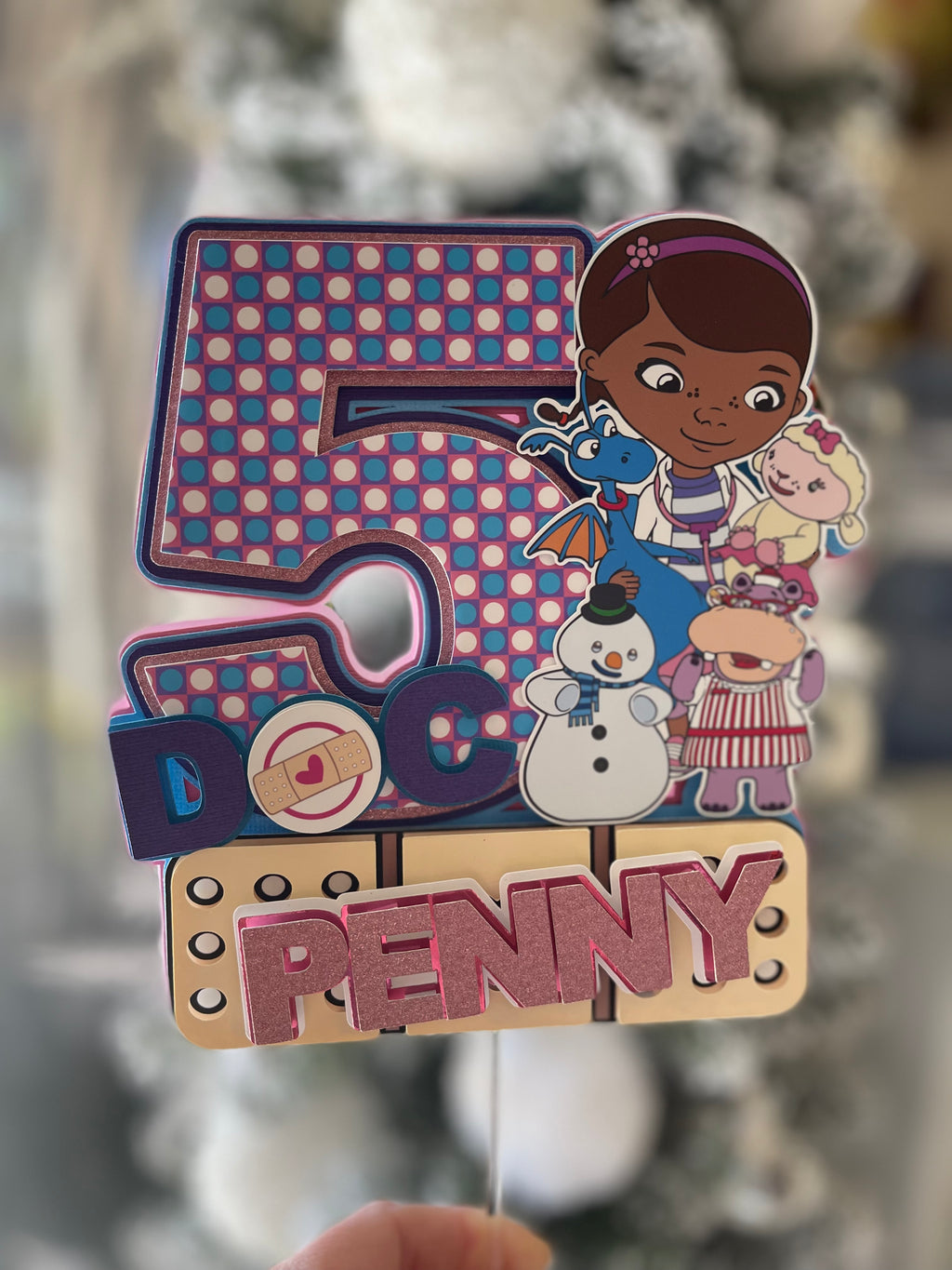 Doc McStuffins Cake Topper
