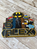 batman cake topper