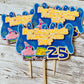 spongebob cupcake toppers