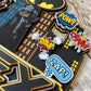 batman dark knight cake topper