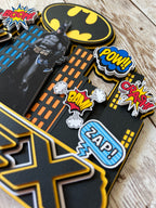 batman dark knight cake topper