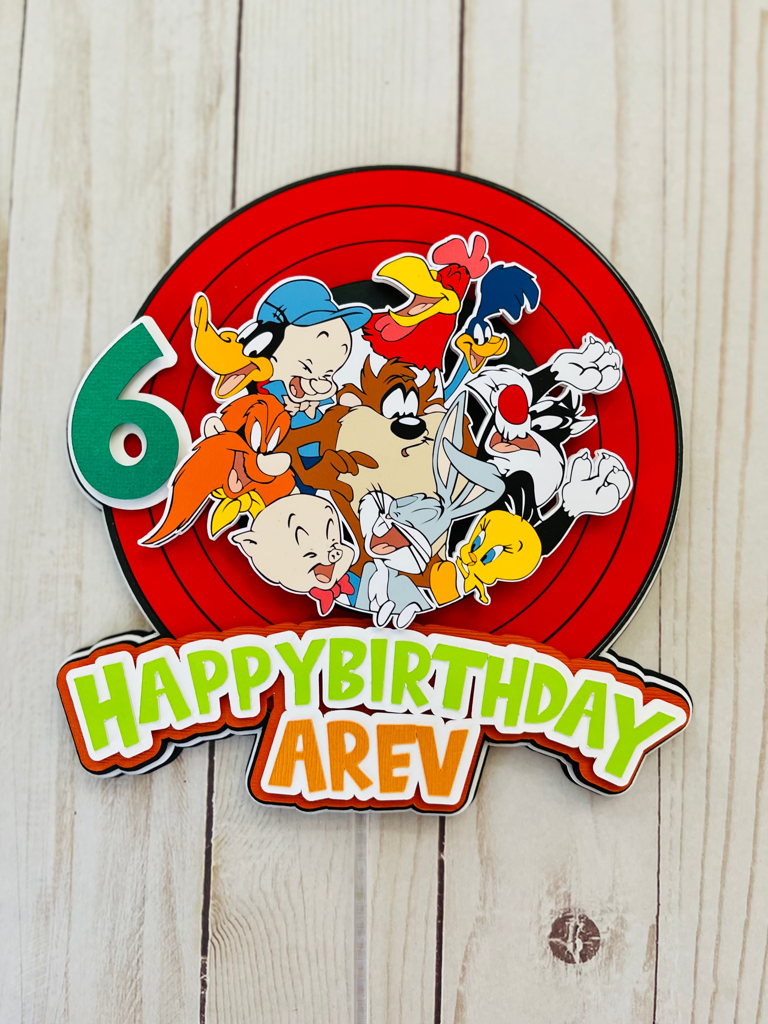 Looney Tunes Cake Topper 