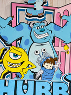 monsters cake topper