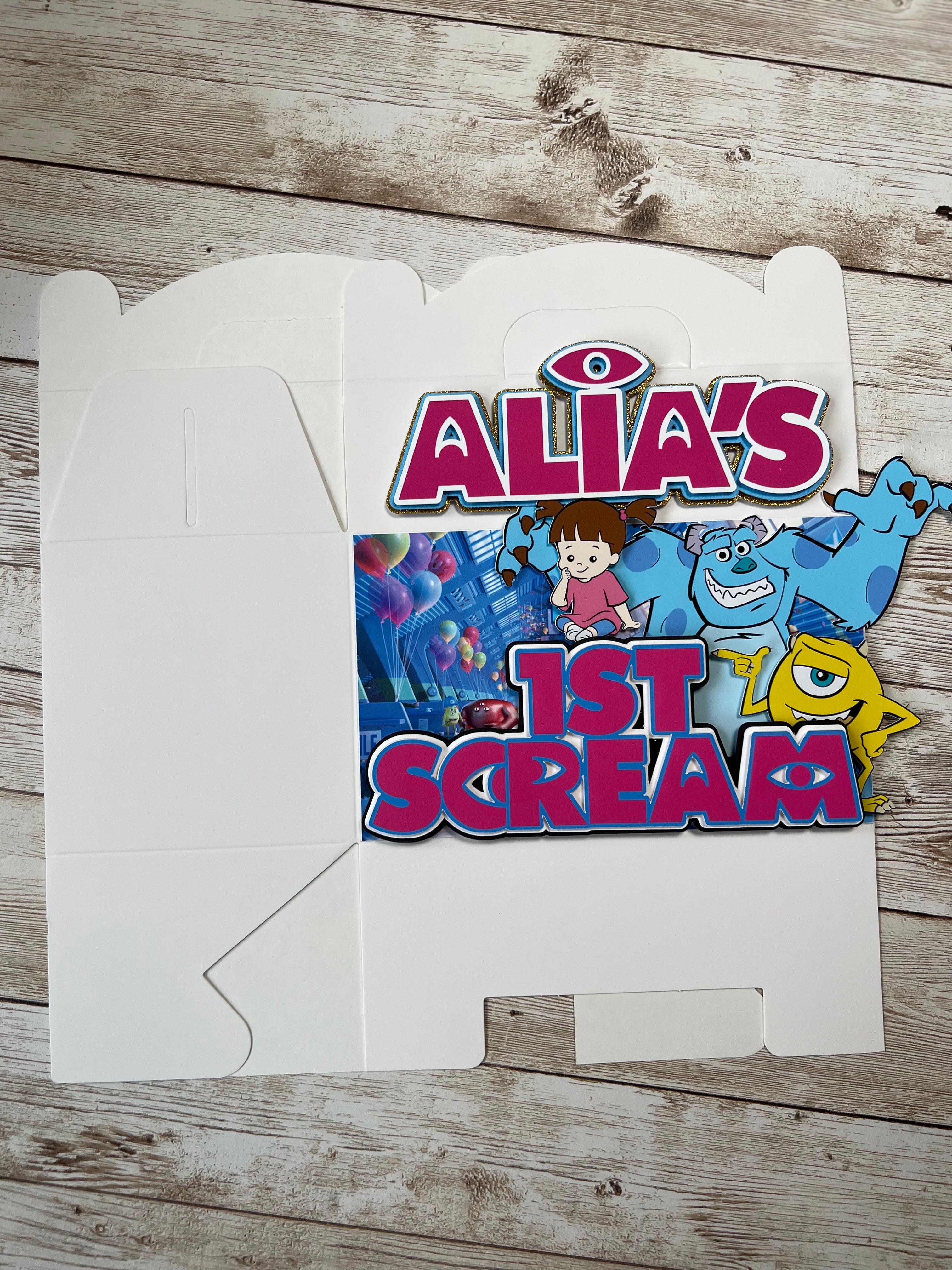 Monsters Inc Favor Boxes