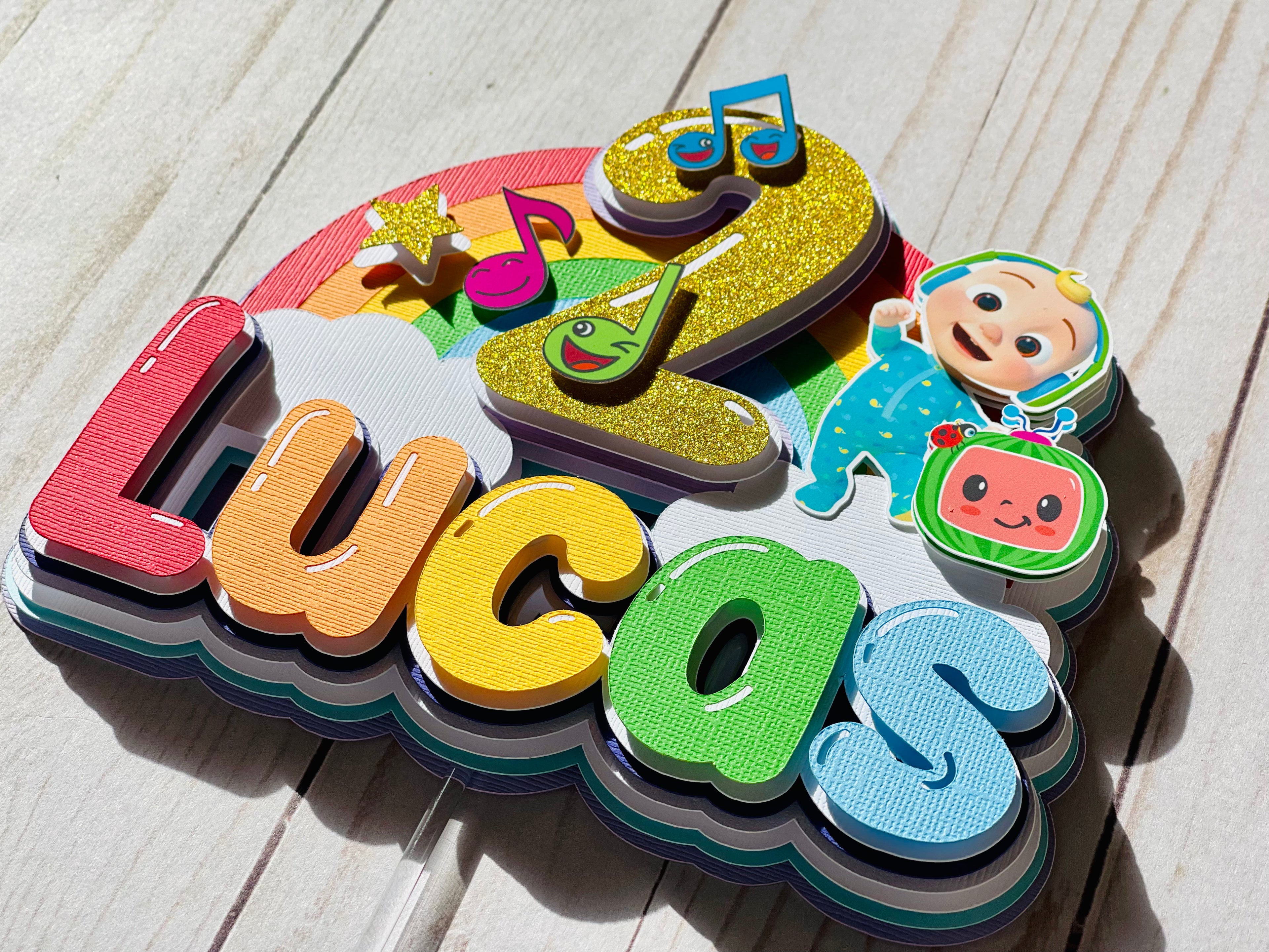 cocomelon cake topper