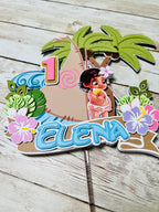 moana cake topper