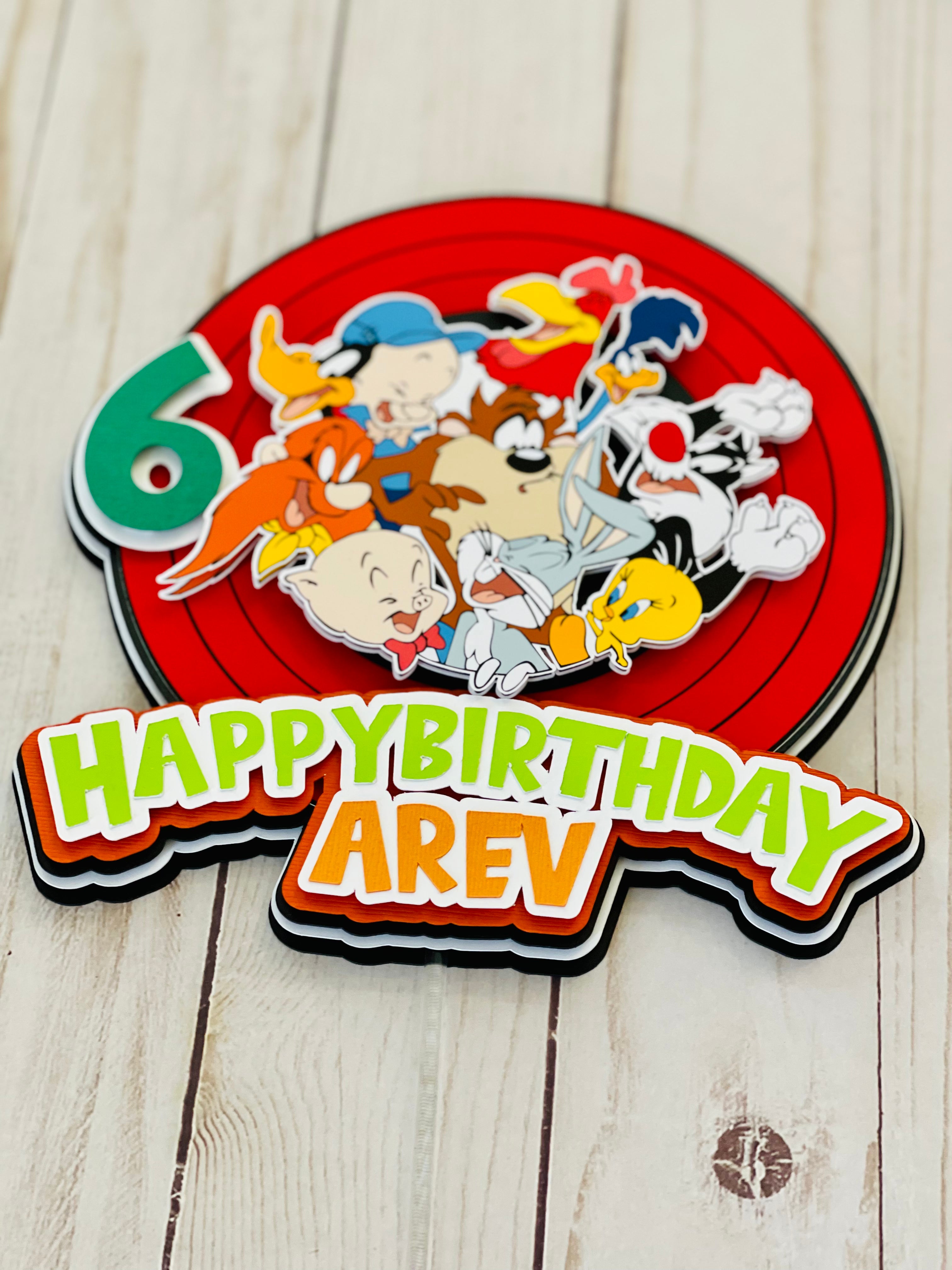 Bugs Bunny Cake Topper