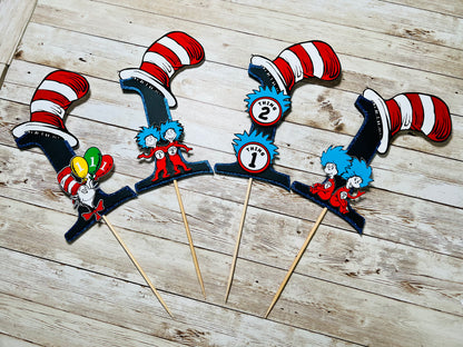 Dr Seuss Centerpieces