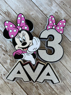 Minnie Mouse Cake Topper