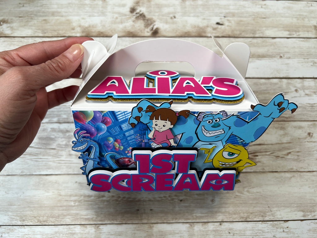 Monster Inc Party Treat Boxes