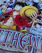 one piece cake topper