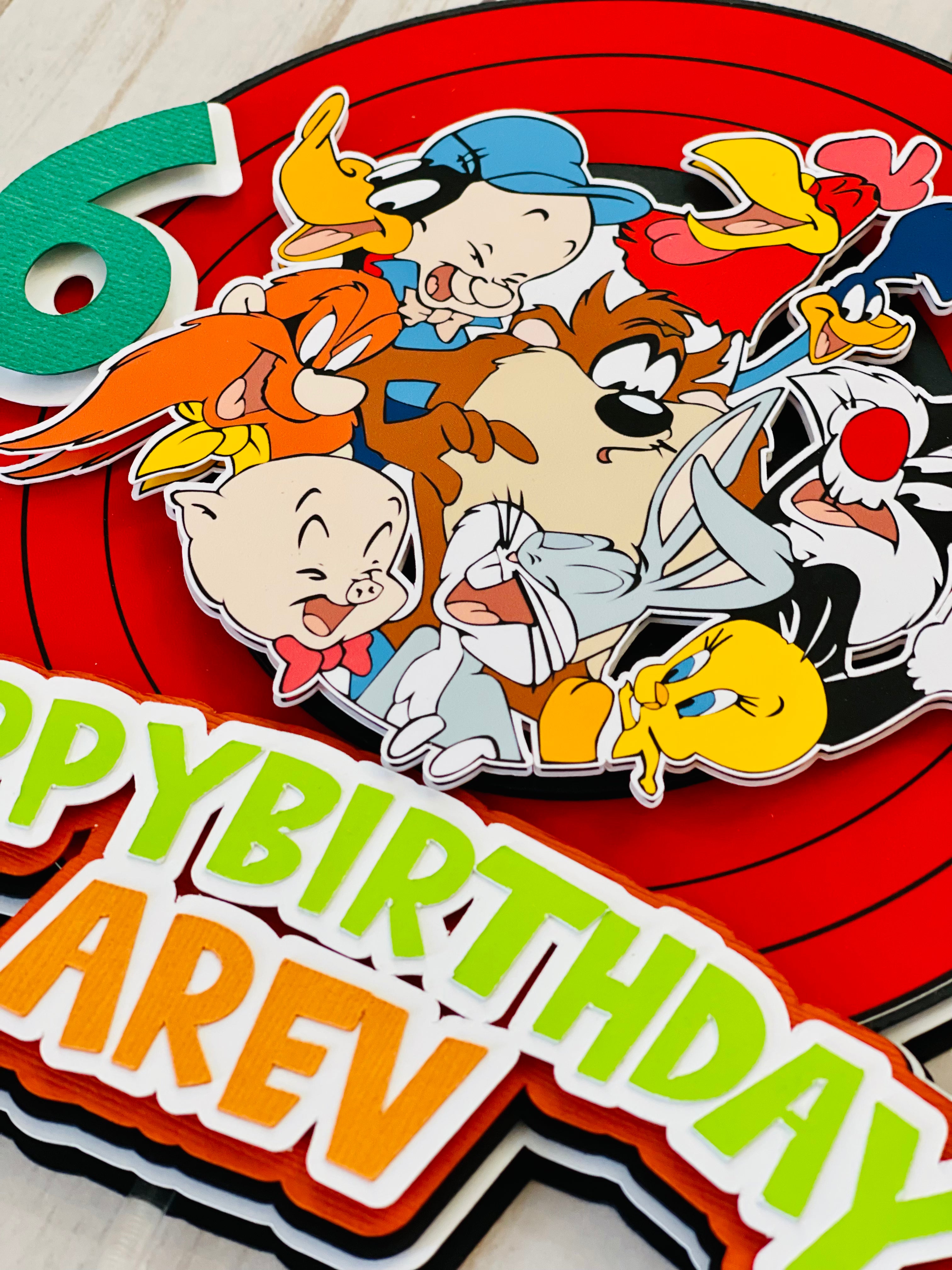 Looney Tunes Cake Topper 