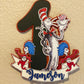 cat in the hat cake topper