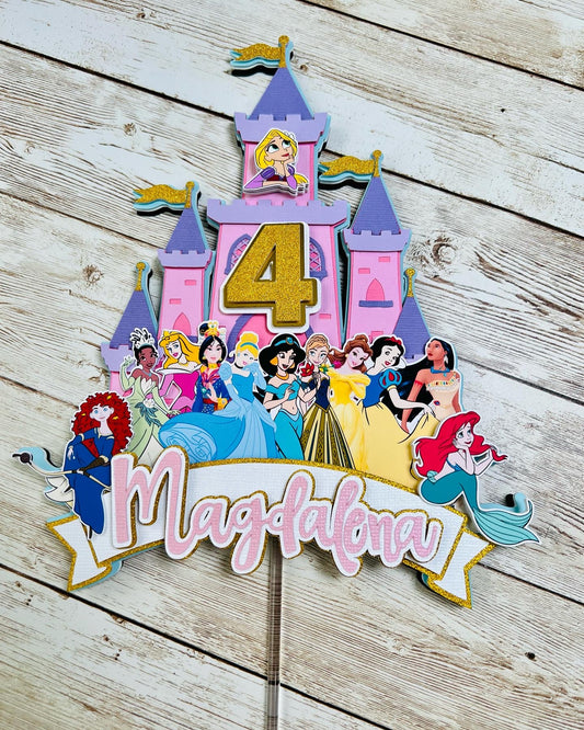 Disney Princesses Cake Topper 