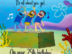 Spongebob boys who cry birthday card