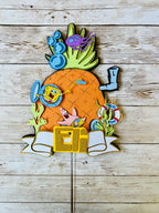 spongebob squarepants cake topper