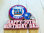 Giants cake topper