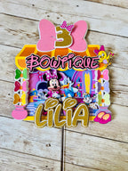 Minnie Mouse cake topper