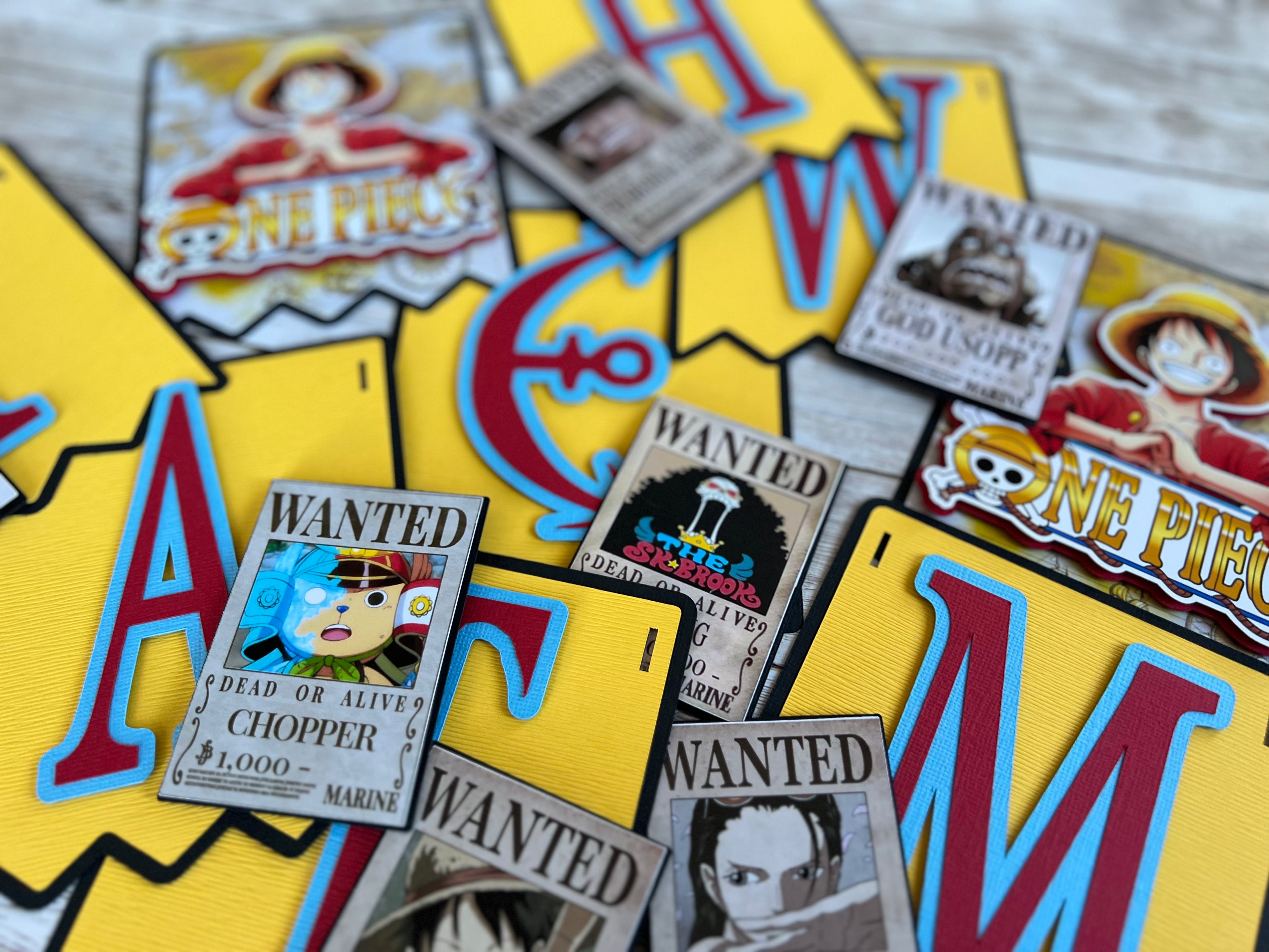 One Piece Birthday Banner