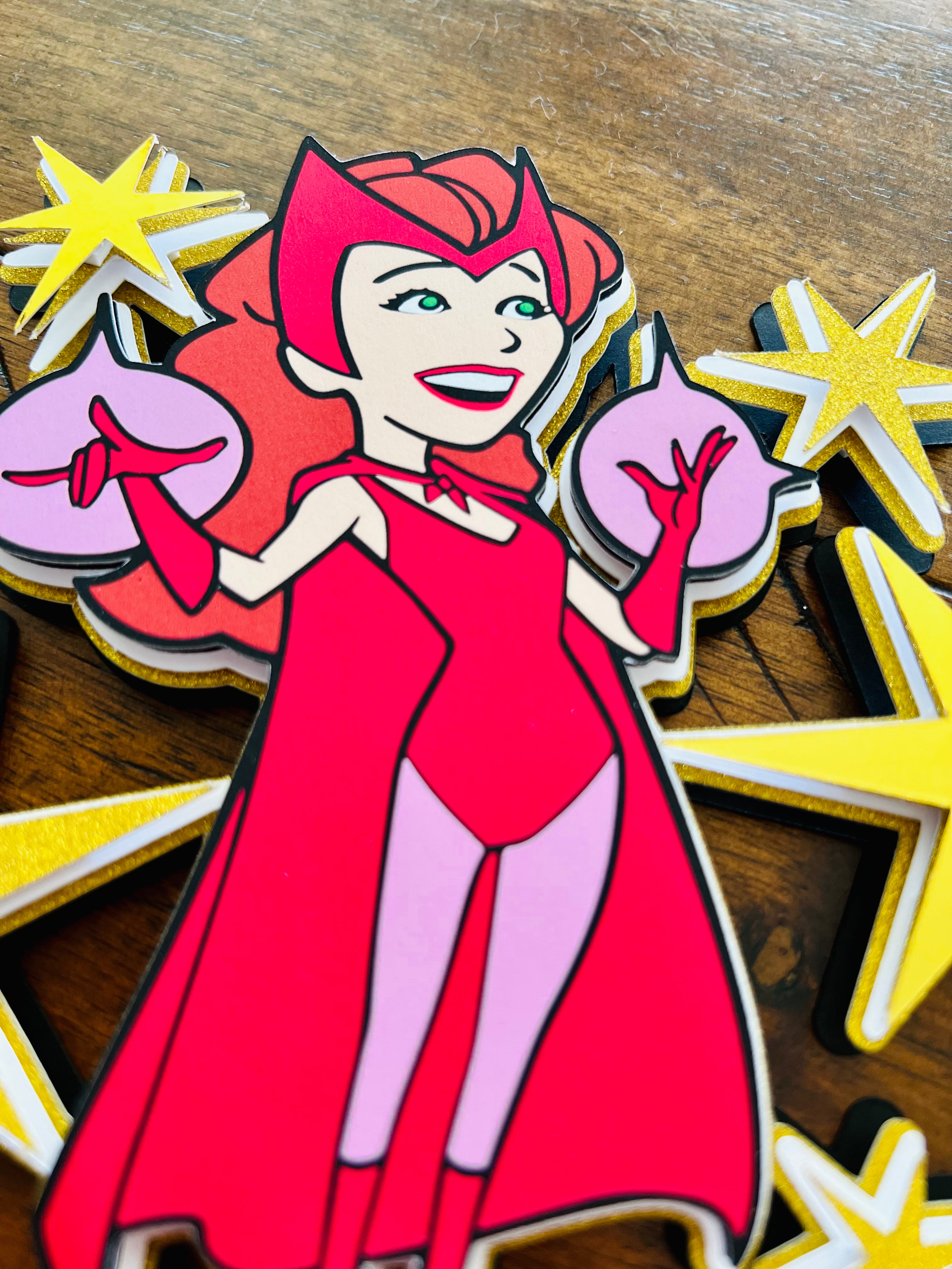 avengers cake topper