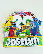 Sesame Street Cake Topper