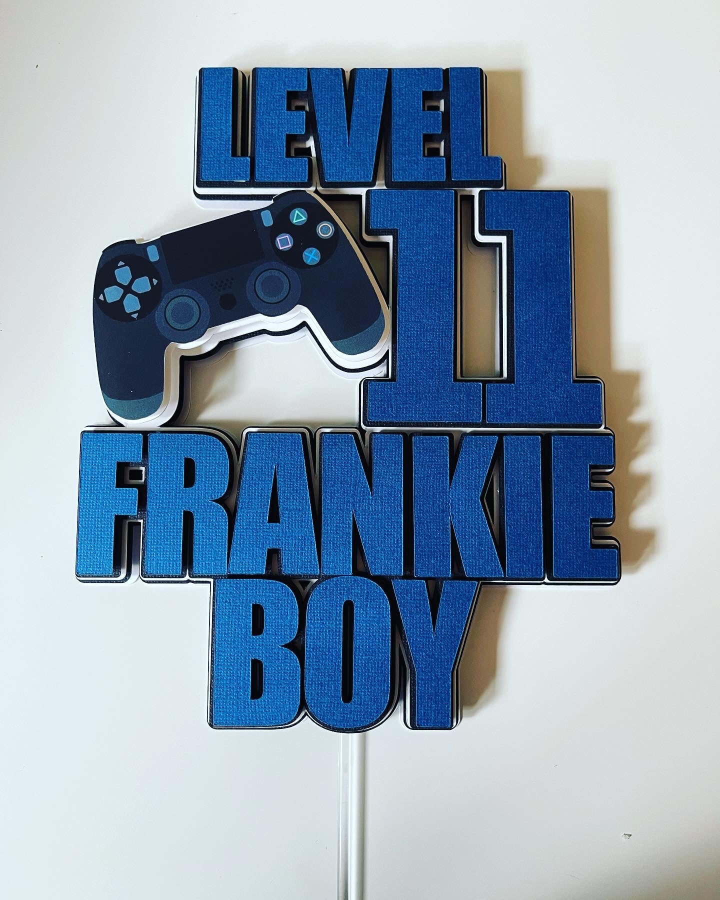 Gamer Cake Topper