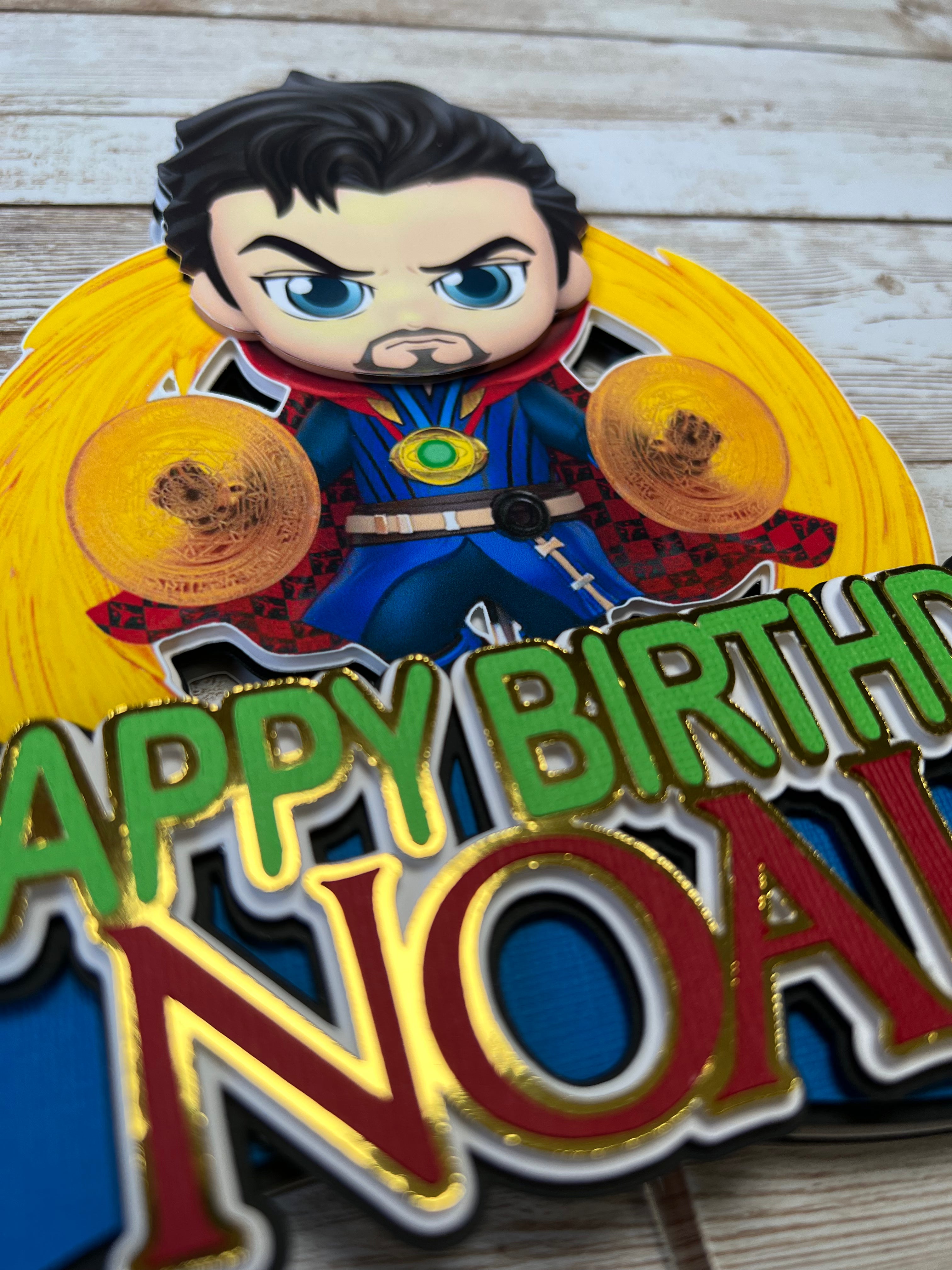 Dr Strange Cake Topper 