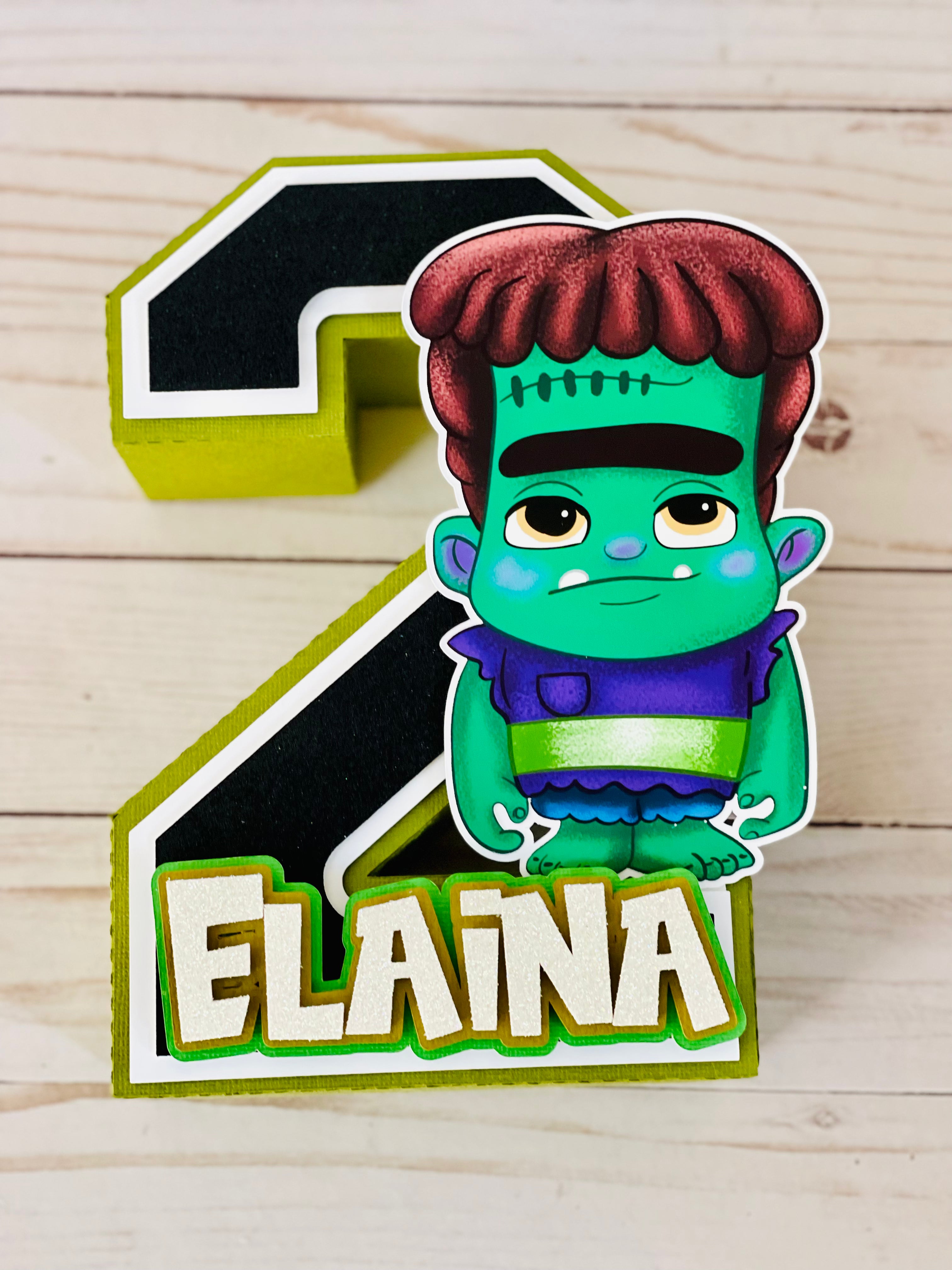 super monsters frankie Super Monsters 3D Numbers – Yoryina Creations