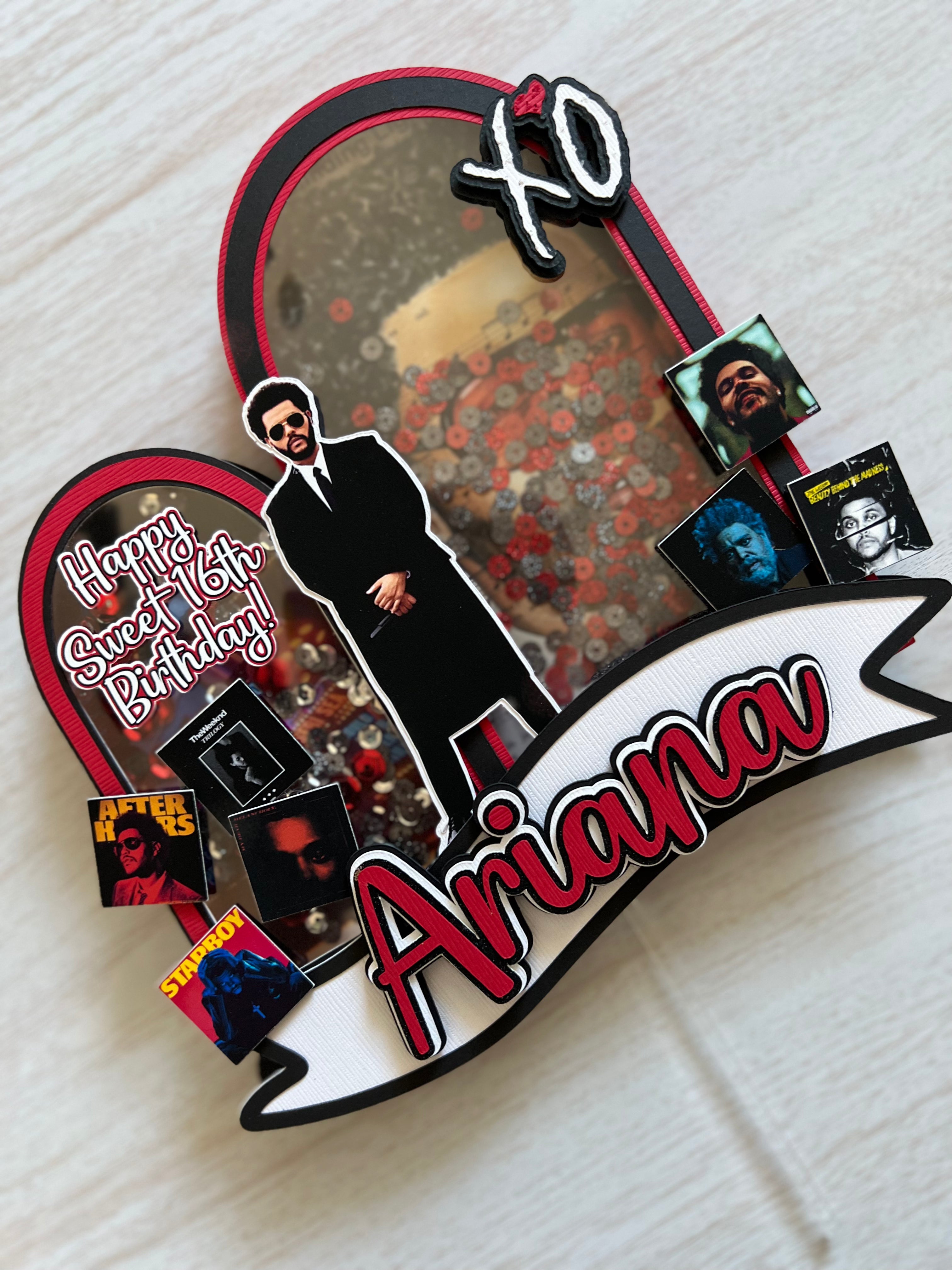 the weekend cake topper