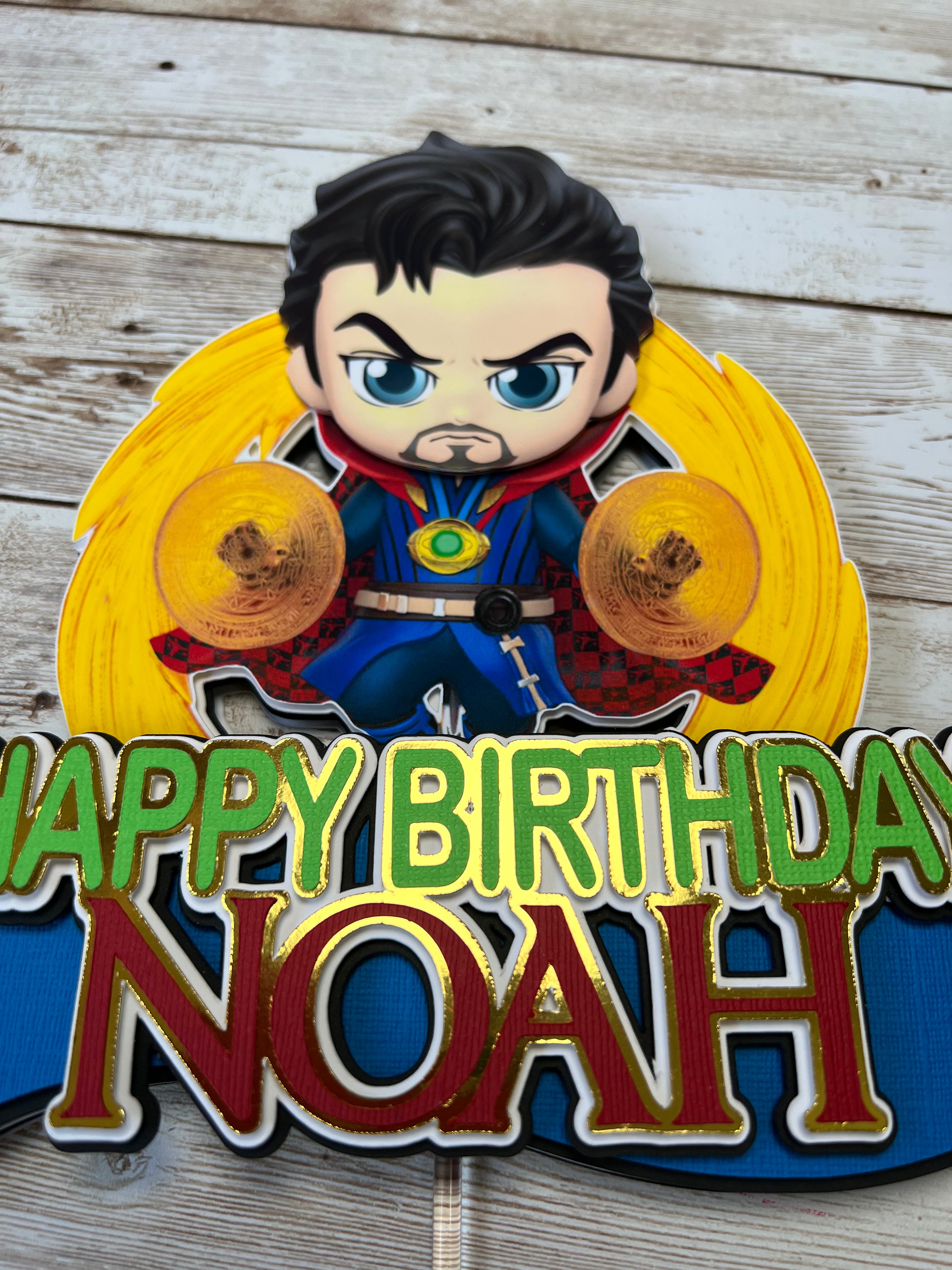 Dr Strange Cake topper