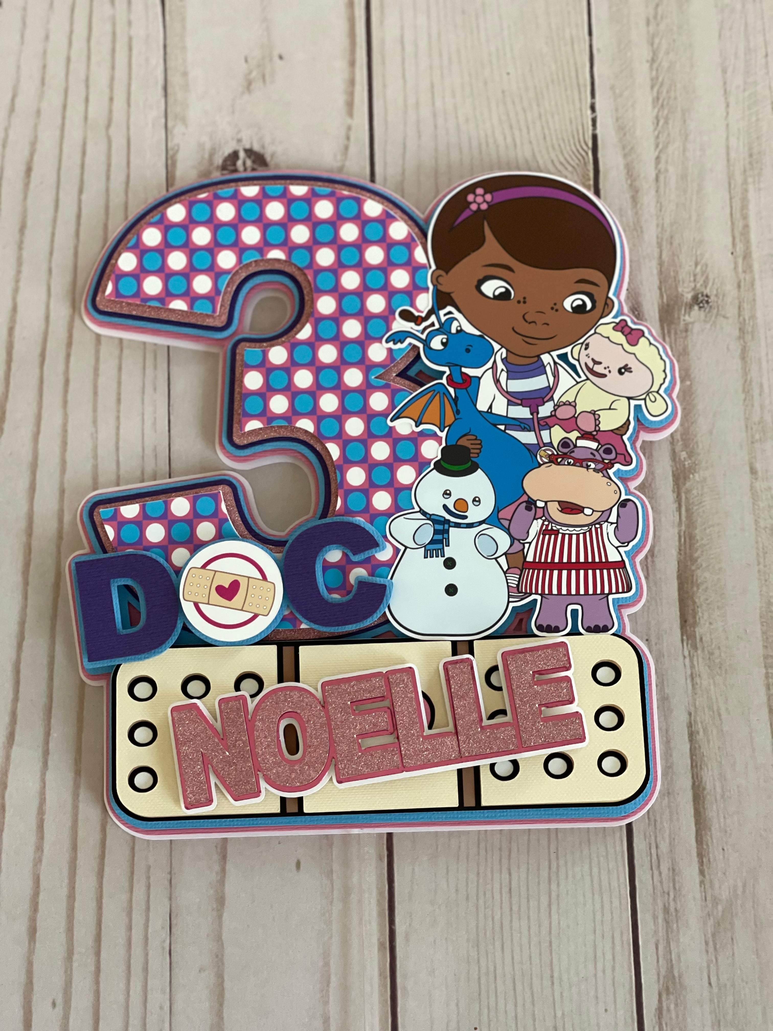 mcstuffins cake topper