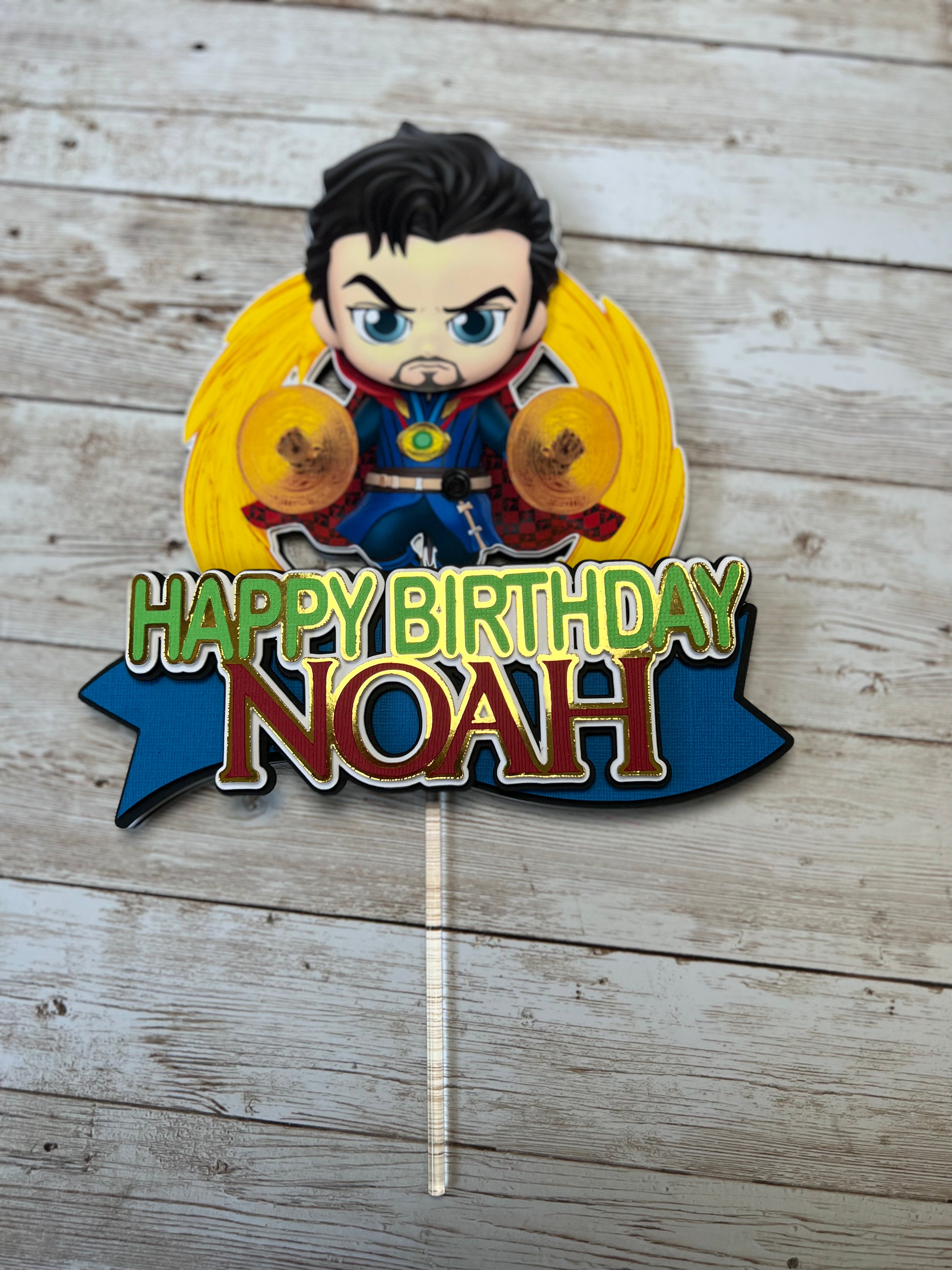 Dr strange Cake topper