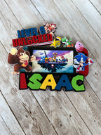 super mario cake topper