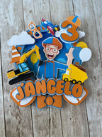 Blippi Cake Topper