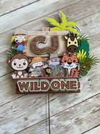 Rugrats Safari Cake Topper