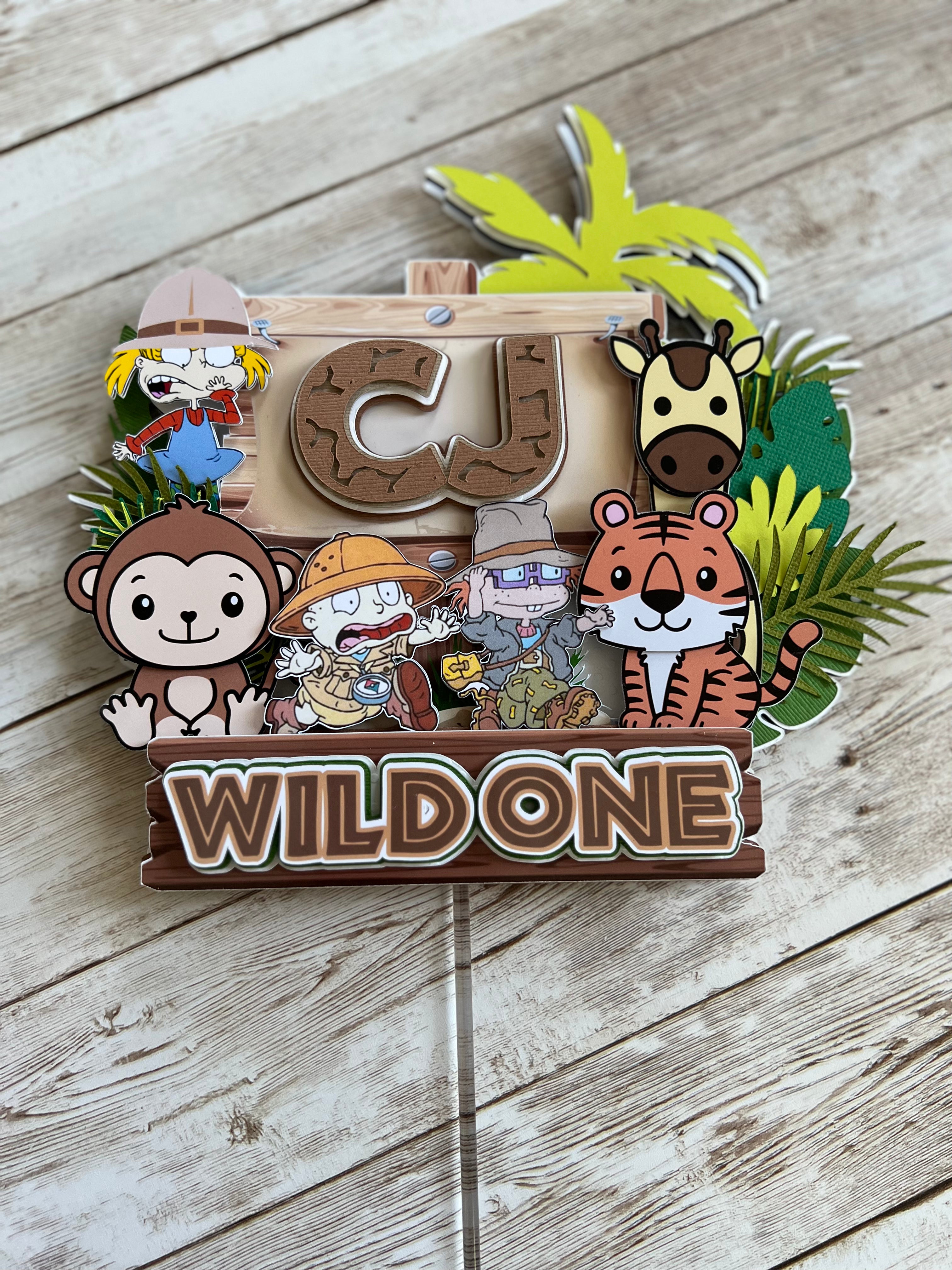 Rugrats Safari Cake Topper