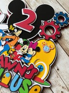 Mickey Mouse Clubhouse cake topper