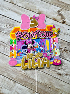 Minnie Mouse Cake Topper