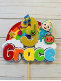 Cocomelon cake topper