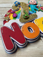 cocomelon cake topper