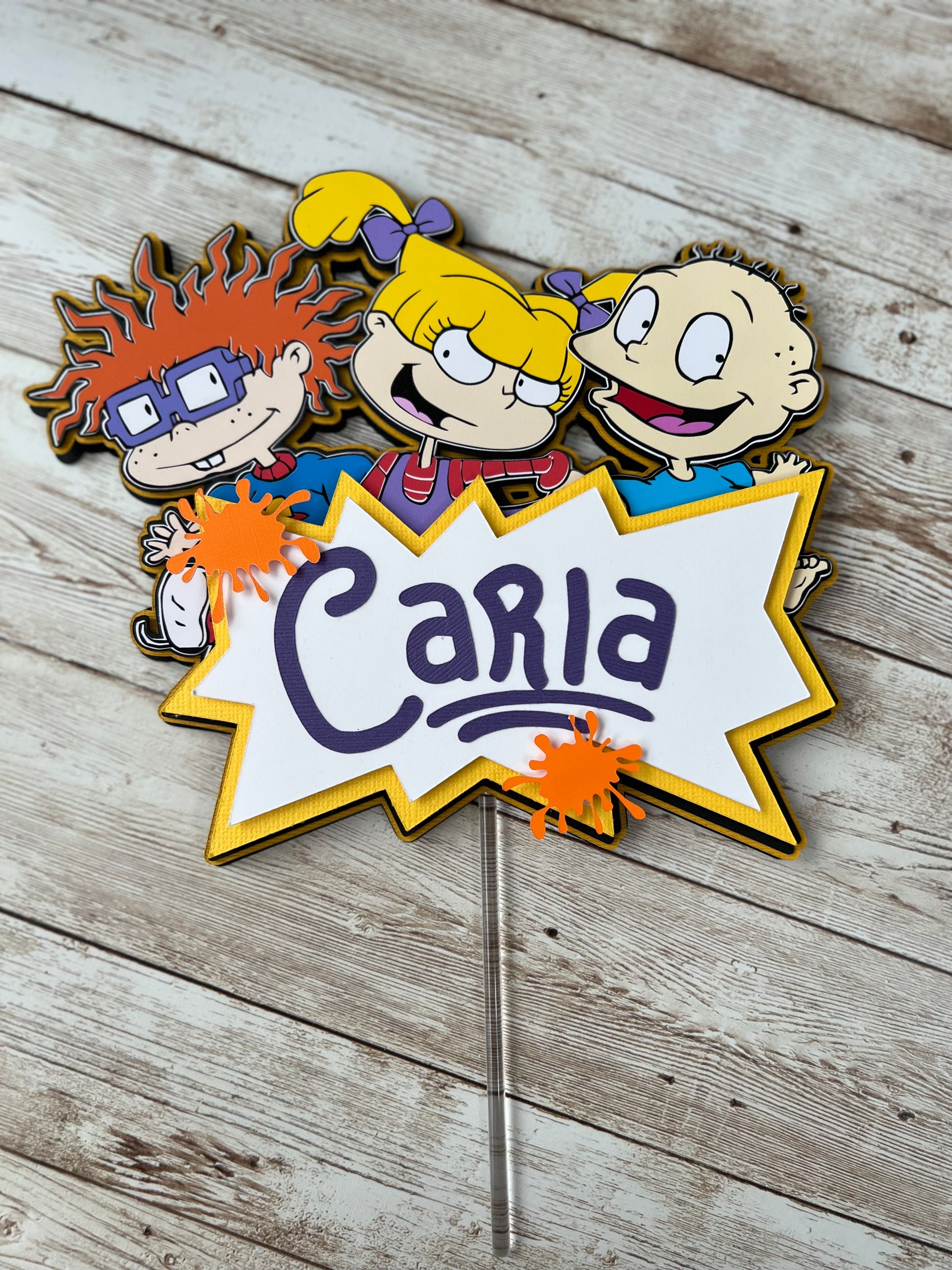 Rugrats Cake Topper