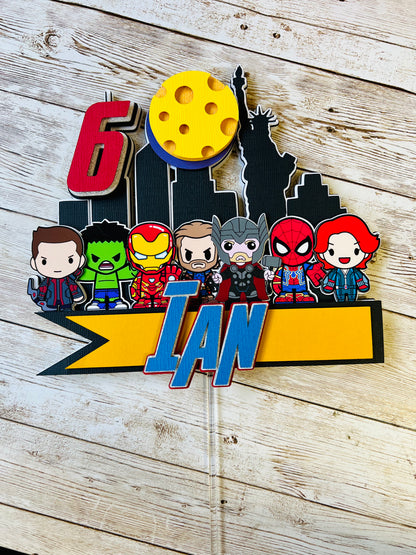 Marvel Cake Topper