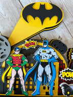 batman and robin cake topper 